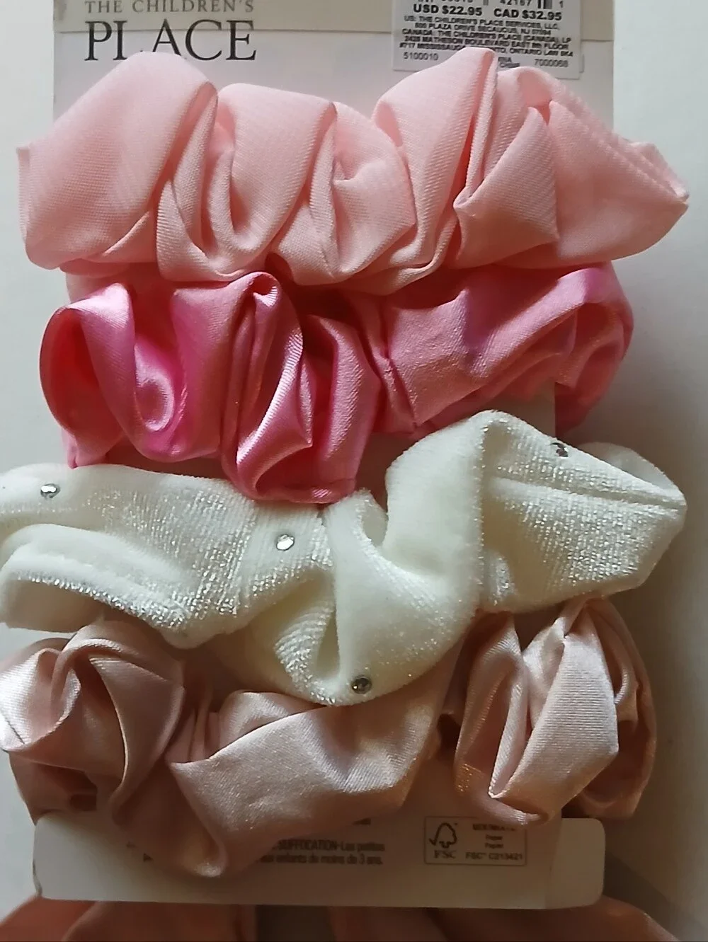 The Children's Place Scrunchie Set 4pc